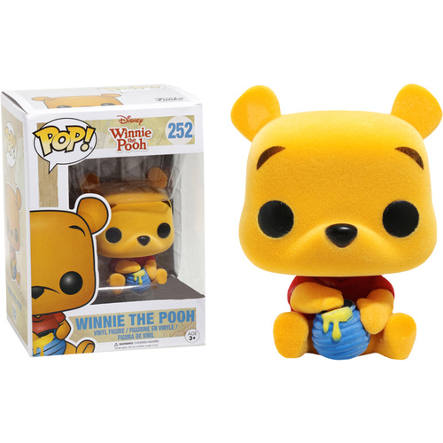 Pop! Vinyl - Disney Winnie the Pooh - Seated Pooh Flocked US Exclusive