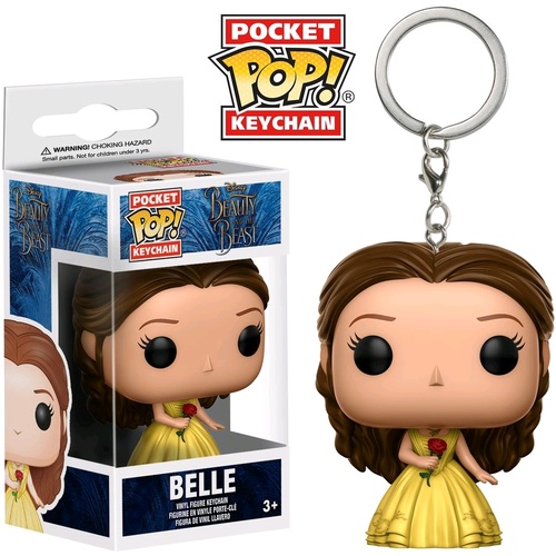 Pop! Vinyl Keychain -  Disney Beauty & the Beast - Belle (2017)