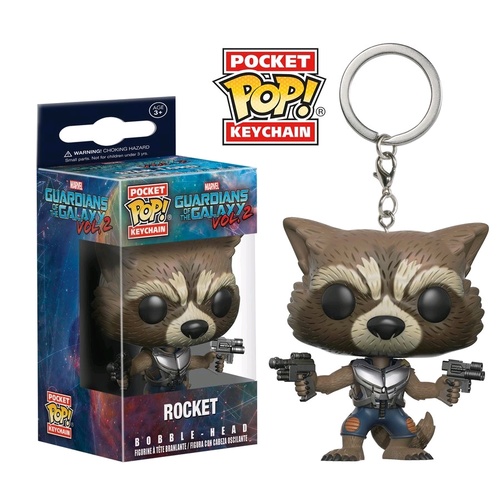 Pop! Vinyl Keychain - Guardians of the Galaxy: Vol. 2 - Rocket