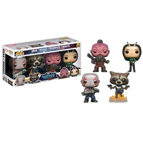 Pop! Vinyl - Guardians of the Galaxy: Vol. 2 - DRTM US Exclusive 4 Pack