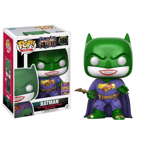 Pop! Vinyl - Suicide Squad - Joker Batman SDCC 2017 US Exclusive