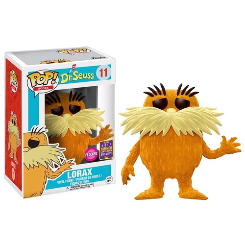 Pop! Vinyl - Dr Seuss - Lorax Flocked SDCC 2017 US Exclusive