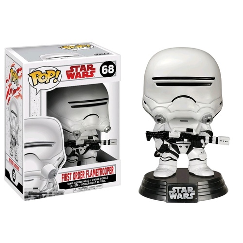 Pop! Vinyl - Star Wars - First Order Flametrooper Episode VIII The Last Jedi Bobble-Head