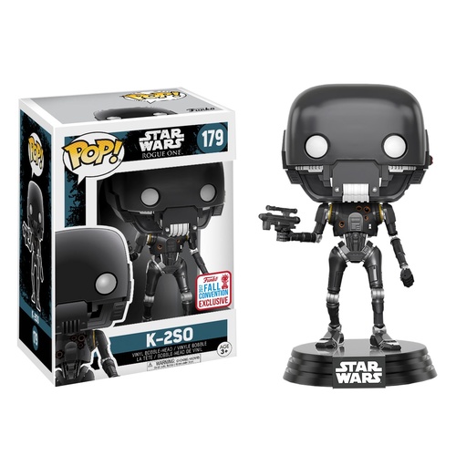 Pop! Vinyl - Star Wars: Rogue One - K-2SO with Blaster Battle Damaged NYCC 2017 US Exclusive