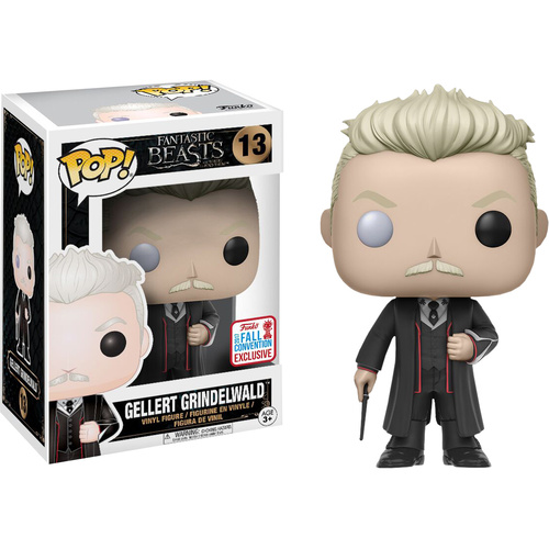 Pop! Vinyl - Fantastic Beasts and Where to Find Them - Gellert Grindelwald NYCC 2017 US Exclusive