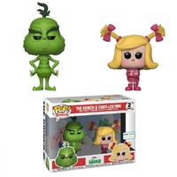 Pop! Vinyl - The Grinch (2018) - Grinch & Cindy Lou US Exclusive 2 Pack