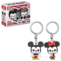 Pop! Vinyl Keychain - Disney Mickey Mouse & Minnie Mouse 2 Pack