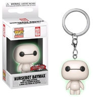 Pop! Vinyl Keychain - Disney Big Hero 6 - Nursebot Baymax Glow US Exclusive