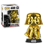 Pop! Vinyl - Star Wars - Darth Vader Gold Chrome 2019 Galactic Convention US Exclusive