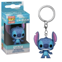 Pop! Vinyl Keychain - Disney Lilo & Stitch - Stitch Diamond Glitter US Exclusive