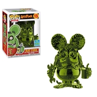 Pop! Vinyl - Rat Fink - Rat Fink Green Chrome SDCC 2019 US Exclusive