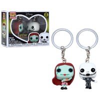 Pop! Vinyl Keychain - The Nightmare Before Christmas - Jack & Sally US Exclusive 2 Pack