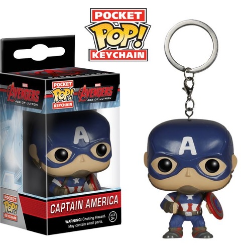 Pop! Vinyl Keychain - Avengers 2: Age of Ultron - Captain America