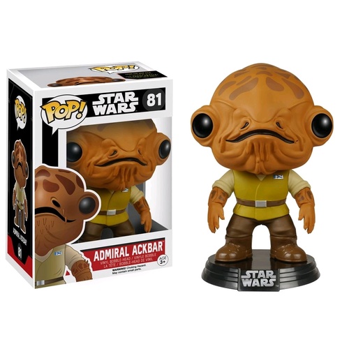 Pop! Vinyl - Star Wars - Episode VII The Force Awakens - Admiral Ackbar Bobble-Head