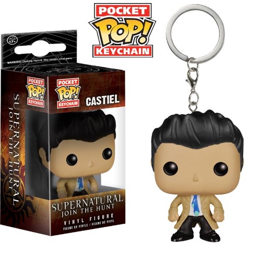 Pop! Vinyl Keychain - Supernatural - Castiel