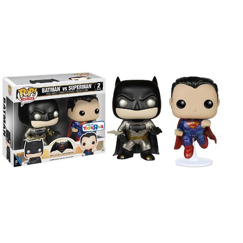 Pop! Vinyl - Batman v Superman: Dawn of Justice - Metallic US Exclusive 2 Pack