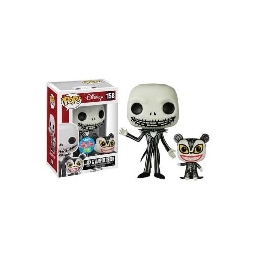 NYCC 2015 LIMITED EDITION Pop! Vinyl Nightmare before Christmas Jack & Vampire Teddy