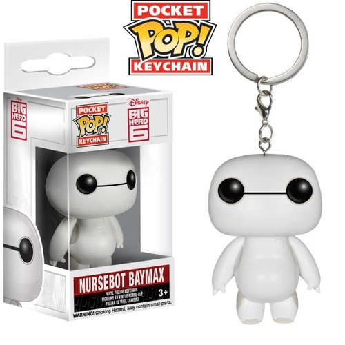 Pop! Vinyl Keychain - Big Hero 6 - Nursebot Baymax