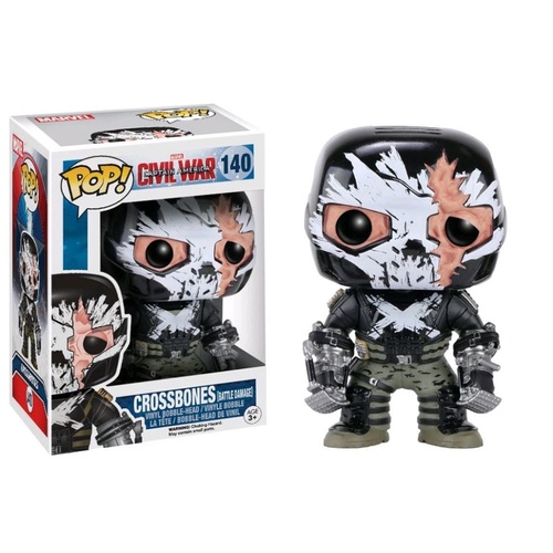 Pop! Vinyl - Captain America 3: Civil War - Crossbones Battle Damage US Exclusive