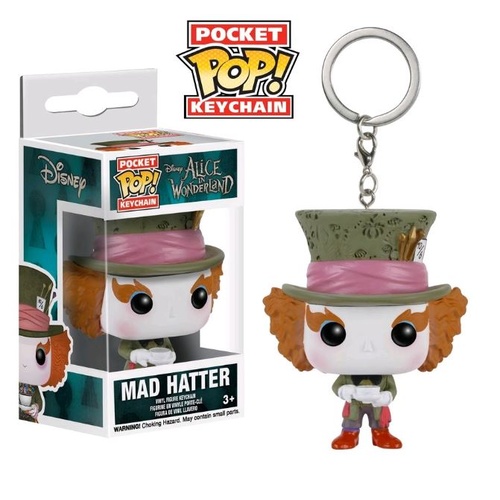 Pop! Vinyl Keychain - Alice in Wonderland - Mad Hatter US Exclusive