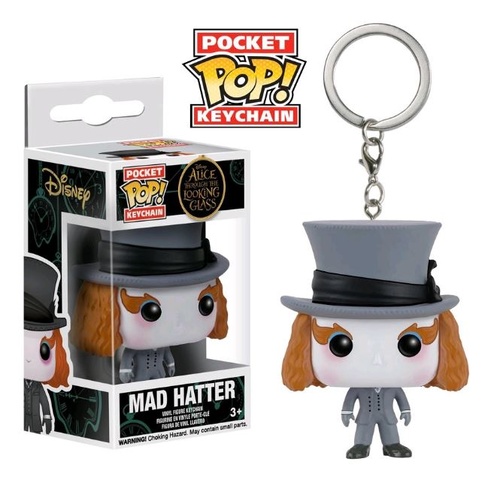 Pop! Vinyl Keychain - Alice Through the Looking Glass - Mad Hatter