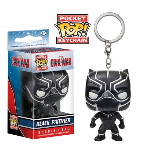 Pop! Vinyl Keychain - Captain America 3: Civil War - Black Panther