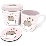 Impact Merch - Pusheen Marshmallow Tin Mug and Coaster Gift Set