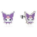 Sanrio Couture Kingdom - Kuromi - Stud Earrings Silver