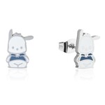 Sanrio Couture Kingdom - Pochacco - Stud Earrings Silver