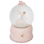 Russell Collection Resin Snow Globe - Ballerina with Music