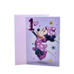 Hallmark Card - Disney Minnie Mouse 1st Birthday Card