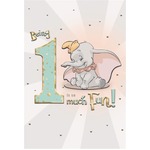 Hallmark Card - Disney Dumbo 1st Birthday Card