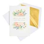 Hallmark Card - Signature Studio Floral Bouquets Anniversary Card