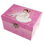 Russell Collection - Clara Ballerina Rectangle Musical Jewellery Box