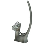 Russell Collection - Nickel-Plated Dog Ring Holder