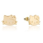 Sanrio Couture Kingdom Precious Metal - Hello Kitty - Stud Earrings Gold