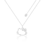 Sanrio Couture Kingdom Precious Metal - Hello Kitty - Outline Necklace Silver