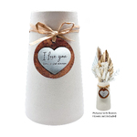 Heartfelt Ceramic Taper Vase - Love