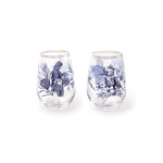 La La Land Dynasty Of Nature - Large Glass Tumblers