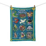 La La Land Aussie Astrology - Tea Towel