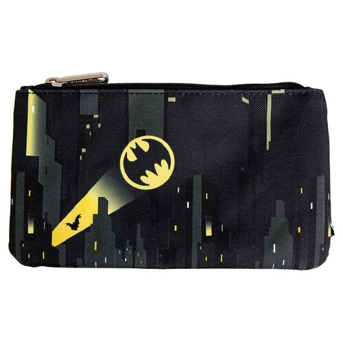 Loungefly DC Batman - Gotham with Bat Signal Print Pencil Case