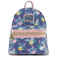 Loungefly Disney Lilo & Stitch - Scrump Floral Mini Backpack