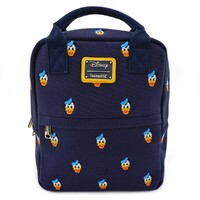 Loungefly Disney Donald Duck - Donald Head Print Mini Backpack