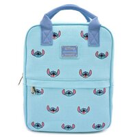 Loungefly Disney Lilo & Stitch - Stitch Embroidered Canvas Square Mini Backpack