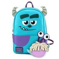 Loungefly Disney/Pixar Monsters Inc - Sully Mini Backpack & Boo Coin Pouch