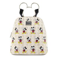 Loungefly Disney Mickey Mouse - Hardware Aop Backpack