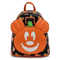 Loungefly Disney Mickey Mouse - Mickey-O-Lantern Glow in the Dark Mini Backpack