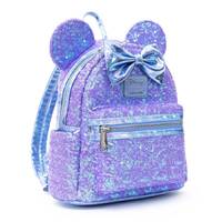 Loungefly Disney Minnie Mouse - Purple Sequin US Exclusive Mini Backpack