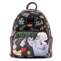 Loungefly Disney Villains - Villains Club Mini Backpack