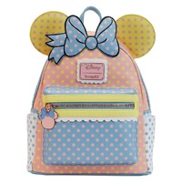 Loungefly Disney Minnie Mouse - Pastel Block Dots Mini Backpack